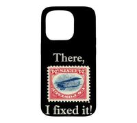 Fixed It Funny Inverted Jenny Stamp Collecting Collector Coque pour iPhone 15 Pro