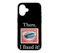 Fixed It Funny Inverted Jenny Stamp Collecting Collector Coque pour iPhone 16