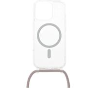 Fixed | MagPure Neck | Back Cover ze smyczą | Apple | iPhone 16 Pro | TPU | Clear, Pink