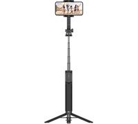 Fixed | Selfie stick ze statywem i bezprzewodowym wyzwalaczem | Snap XL | Bluetooth | Czarny | 113 cm | Stop aluminium | 280 g