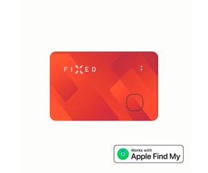 Fixed Tag Card - Tracker Bluetooth pour iOS - Orange