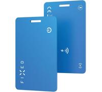 FIXED Tag Card2 avec support pour Find My Wireless Charging bleu