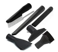 FixedByU Ensemble de buses pour aspirateur avec brosse aspirante, buse pour rembourrage, buse pour matelas, buse pour fentes longue et courte universelle pour aspirateur multi-usages, aspirateur sec