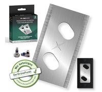 FixedNow Kit de lames de rechange pour tondeuse à gazon [8 pièces] Compatible avec Robomow, Cub Cadet Robot tondeuse Kit de lames de rechange ultra tranchantes, pièces de rechange pour Automower, lame