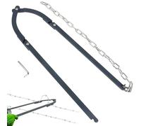 Fixer de clôture, Dispositif de réparation de clôture Manuelle, civière de Champ de Jardin, serrettes de Fil de Jardin en Fer, Outil de civière de clôture de Jardin en Fer, Outil de Serrage