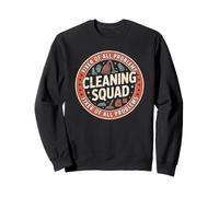 Fixer Of All Problems Cleaning Squad Funny Humour Design Sweatshirt