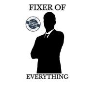 Fixer of Everything: Funny Lined Notebook for Work, Bosses, or Office Heroes - 100-Page 6x9 Journal for Problem Solvers