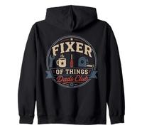 Fixer of Things Dads Club Handyman Père Humour Sweat à Capuche