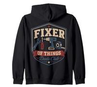Fixer of Things Dads Club Handyman Père Outils DIY Sweat à Capuche