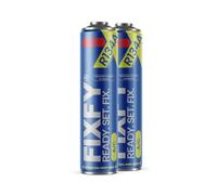 FIXFY 5 en 1 - Substitut de réfrigérant R134a avec huile, sèche-linge, mastic, gaz et colorant UV - 2 boîtes de 500 ml - À remplir soi-même de climatisation dans les véhicules de 1995 à 2016