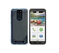 Fixgut® Étui compatible avec emporiaSMART.5 mini/Emporia E5 mini, étui de protection en TPU souple - Transparent