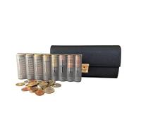 Fixgut Set de serveur professionnel avec poche holster, portefeuille de serveur et porte-monnaie euro inclus, Noir , PU Leder, Classique