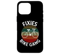 Fixies Gang Vintage Biker Worlds Meilleurs Fixies Bike Racing Coque pour iPhone 16 Pro Max