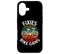 Fixies Gang Vintage Biker Worlds Meilleurs Fixies Bike Racing Coque pour iPhone 17