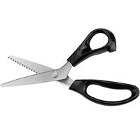 Fixinus Ciseaux en tissu zigzag 23,5 cm Ciseaux professionnels de tailleur, ciseaux de coupe en acier inoxydable, ciseaux tranchants pour couper le tissu, vêtements, textile, couture, papier