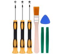 Fixinus Lot de 7 tournevis magnétiques de précision T6 T8 T10 compatibles avec PS5, PS4, PS3, Xbox One, Xbox 360, MacBook