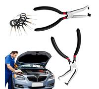 Fixion Outils de Pince, Pinces de déconnexion électrique Ensemble,Tapis en Acier en Carbone Affrectionnelles de déconnexion - Réparation Automobile avec Outil de Retrait à la Bougie à Broches pour la