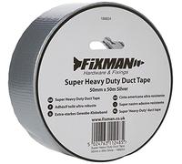 Fixman 188824 Super Heavy Duty Duct Tape 50 mm x 50 m - Argent