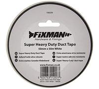 Fixman 190229 Ruban adhésif ultra résistant Blanc 50 mm x 50 m
