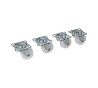 FIXMAN 31EMM LIGHT DUTY ROULETTES PIVOTANTES (LOT DE 4)