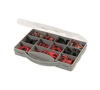 Fixman 386124 Coffret de Rondelles d'étanchéité en Caoutchouc/Fibre 280 pièces