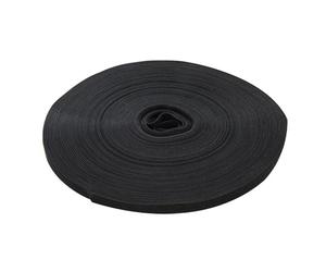 Fixman 419854 Ruban auto-agrippant Noir 10 mm x 25 m