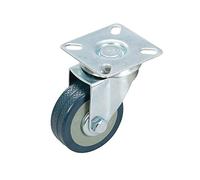 Fixman 530386 Roulette pivotante en caoutchouc 50 mm 50 kg