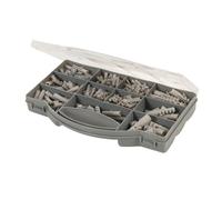 Fixman 530552 Coffret de Chevilles assorties, Gris 330 pièces