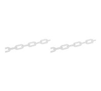 Fixman 568185 Chaîne Plastique Blanc (Lot de 2)