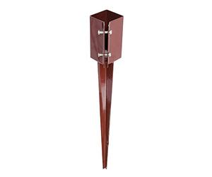 Fixman 721020 Cheville de poteau 75 x 75 x 750 mm