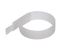 Fixman 849309 150 mm Blanc Hook & Loop enveloppant serre-câbles Sangles - Lot de 10