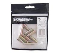 Fixman 930726 Lot de 10 chevilles à frapper 8 mm