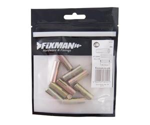 Fixman 930726 Lot de 10 chevilles à frapper 8 mm