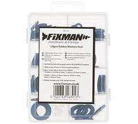 Fixman 961227 Coffret de Rondelles en Caoutchouc 120 pièces