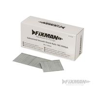 Fixman 974546 Clous lisses galvanisés de calibre 18, 5.000 pcs