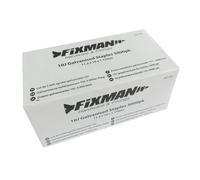 Fixman - AGRAFES GALVANISEES 10J - 11,2 x 10 x 1,17 mm - 5000 pièces