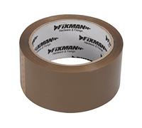 Fixman - Ruban adhésif d’Emballage 190368, Brun, 48 x 66 m