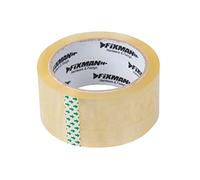 FIXMAN Ruban adhésif d'emballage transparent 48 mm x 66 m (963618)
