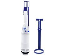 Fixnorex Mécanisme Chasse D'eau WC Double Touche, Pour Réservoir Encastré, Compatible avec Geberit Delta, Twinline 30 Et 200F, Remplacement Référence 240.501.00.1, 1 Pièce