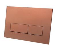 Fixnorex Plaque de Commande WC Mat pour Geberit Sigma 01/20/30 Bronze | Déclenchement Double Chasse pour UP300 & UP320, avec Cadre et Leviers de Chasse, Dimensions 245 × 164 mm