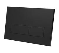 Fixnorex Plaque de Commande WC Mat pour Geberit Sigma 01/20/30 Noir | Déclenchement Double Chasse pour UP300 & UP320, avec Cadre et Leviers de Chasse, Dimensions 245 × 164 mm