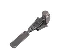 FixnZip Curseur en Nickel Noir pour Fermeture éclair - Taille L