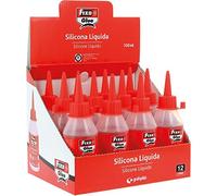 Fixo C/12 Flacon de colle de silicone liquide 100 ml