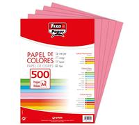 Fixo Feuilles 75 g, Paper, Fluor Rose, A4