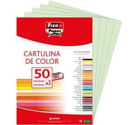 Fixo Paper 11120320 Lot de 50 feuilles cartonnées A3 Vert 180 g