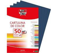 Fixo Paper 11120334 Lot de 50 feuilles cartonnées A3 Bleu marine 180 g