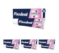 Fixodent Complete Goût Neutre Crème Adhésive Pour prothèses Totales & Partielles 47ml (Lot de 4)