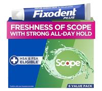 Fixodent Contrôle crème adhésive dentaire avec Scope Flavor (2 oz Paquet de 4)