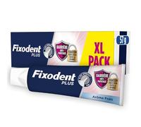 Fixodent Crème Adhésive Plus Barrière Anti-Particules, Pour Prothèses Totales et Partielles, Goût Neutre, Tenue Et Confort Tout Au Long De La Journée, Arome Frais