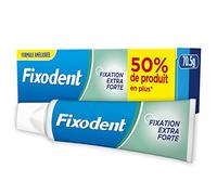 Fixodent Crème Fixative Neutre, Adhésive Pour Prothèses Dentaires, Fixation Extra Forte, Bouclier Antibactérien, Goût Neutre, 70.5g